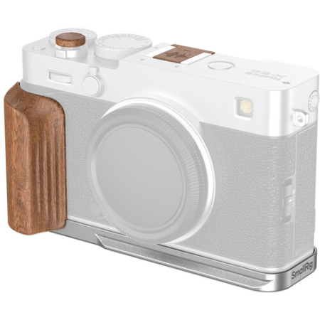 SmallRig 5984 - montażowa płytka L-kształtna z drewnianym uchwytem do FUJIFILM X-E5